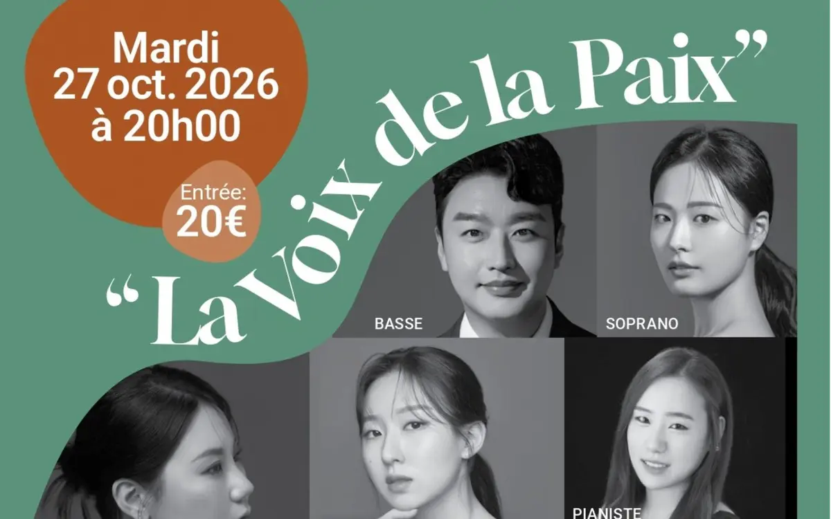 Concert de chants lyriques : la voix de la paix