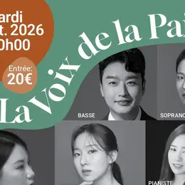 Concert de chants lyriques : la voix de la paix