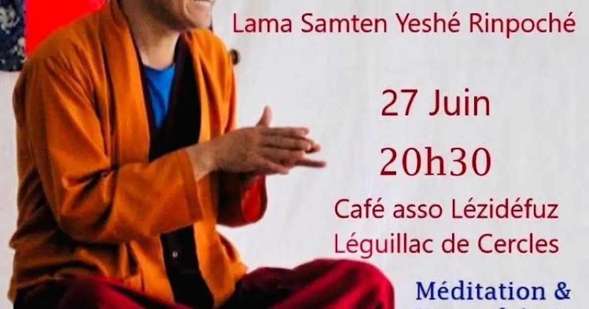 Concert de Chants Tibétains Sacrés :Lama Samten Yeshé Rinpoché