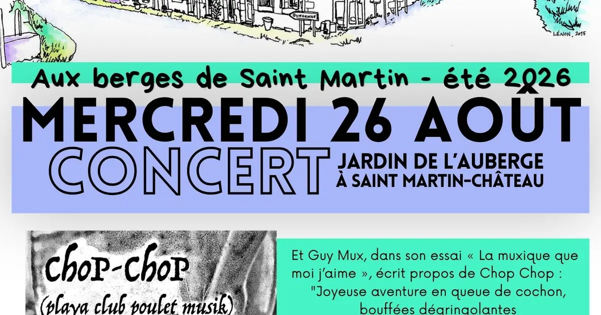 Concert de "Chop Chop"