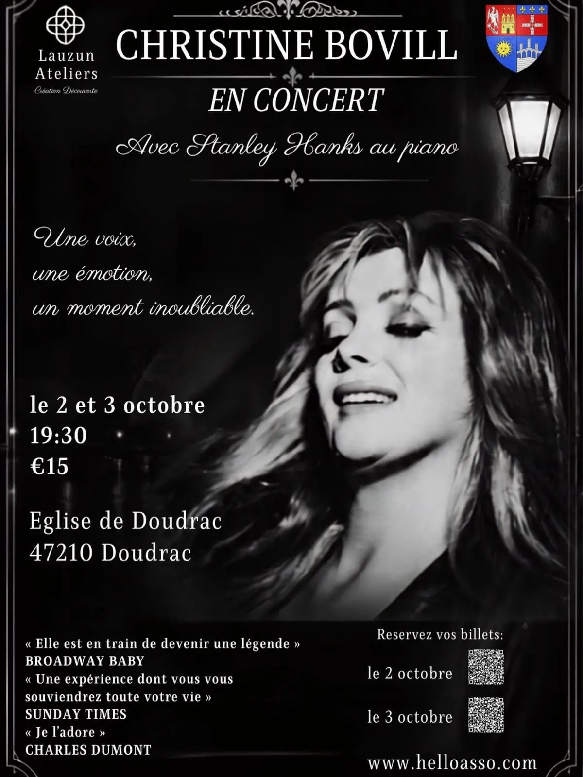 Concert de Christine Bovill