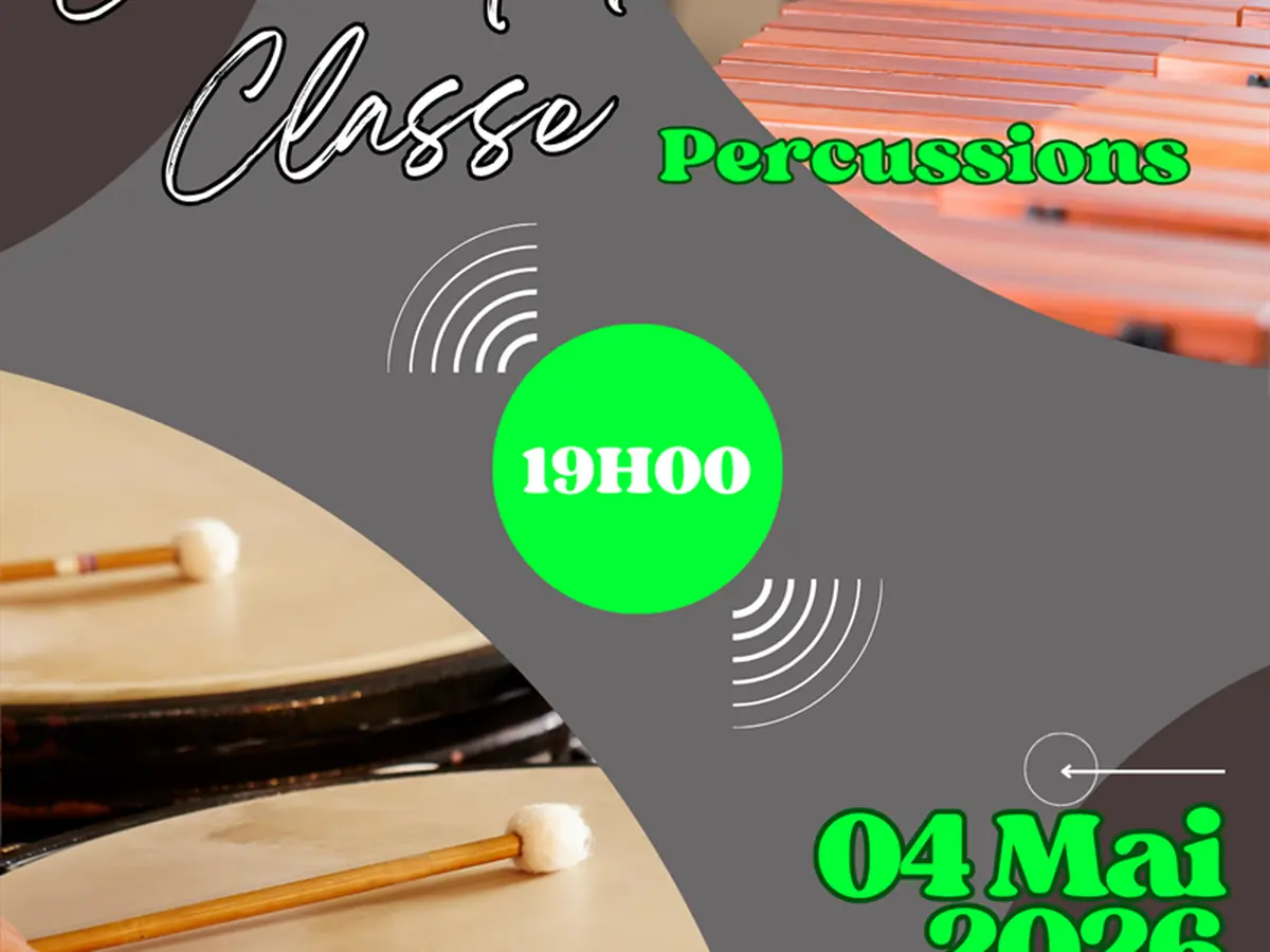 Concert de Classe Percussions