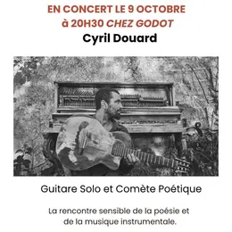Concert de Cyril Douard Chez Godot
