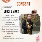Concert de David Layton au 3ème lieu