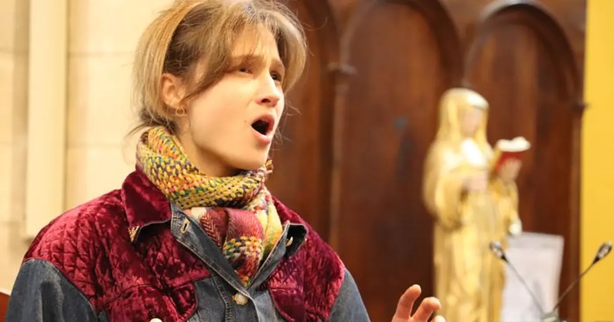 Concert de fin d'académie, à l'église St Jacques