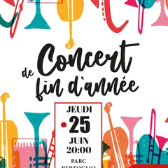 Concert de fin d'année de l'Ecole de Musique