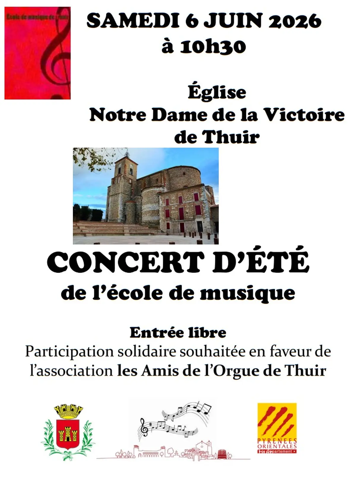 Concert De Fin D'Année De L'école De Musique De Thuir