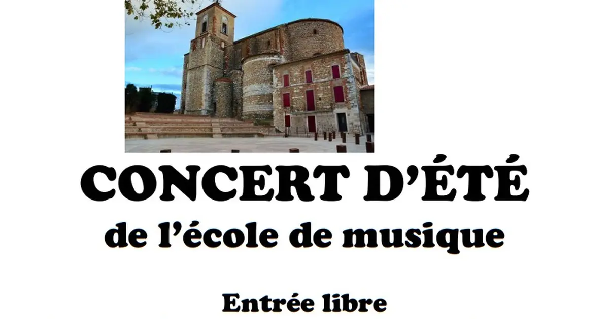 Concert De Fin D'Année De L'école De Musique De Thuir