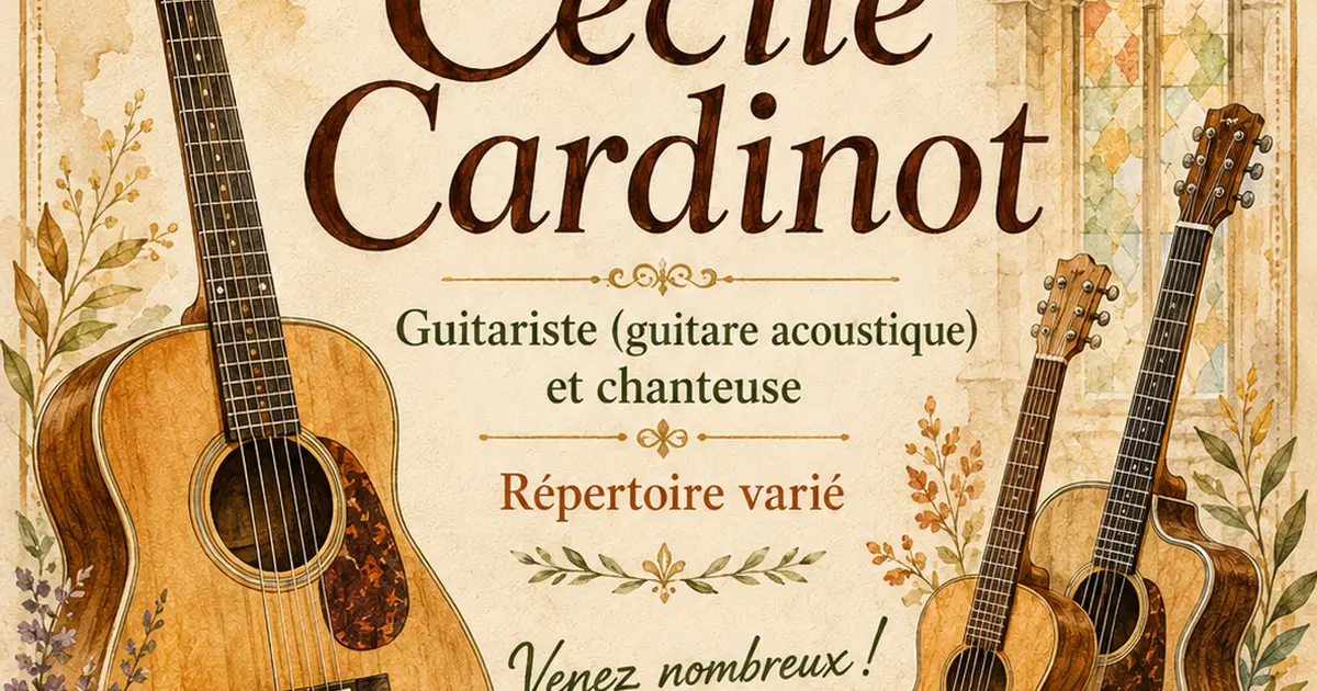 Concert de fin d'été : Cécile CARDINOT