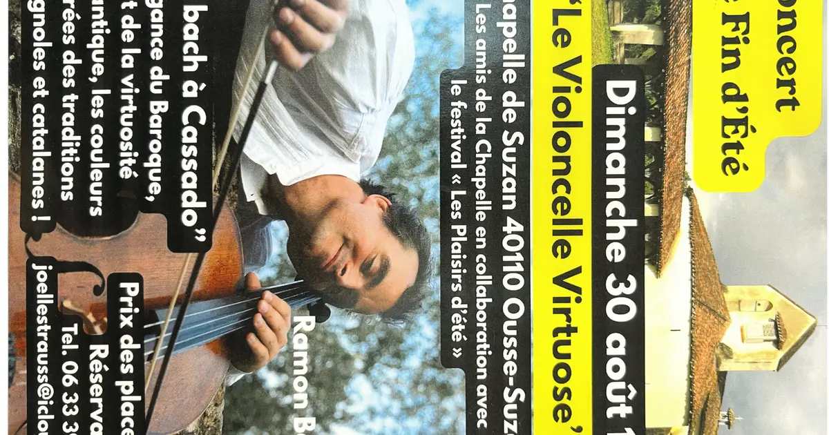 Concert de fin d'été - "Le violoncelle Virtuose"