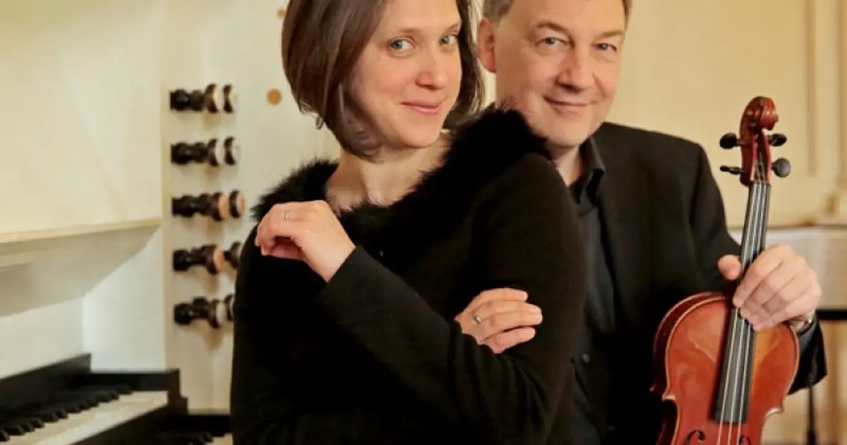 Concert de Frédéric d'Ursel, violon et Cindy Castillo, orgue