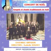 Concert de Gospels et chants traditionnels de Noël par l’Ensemble vocal ARPADOR