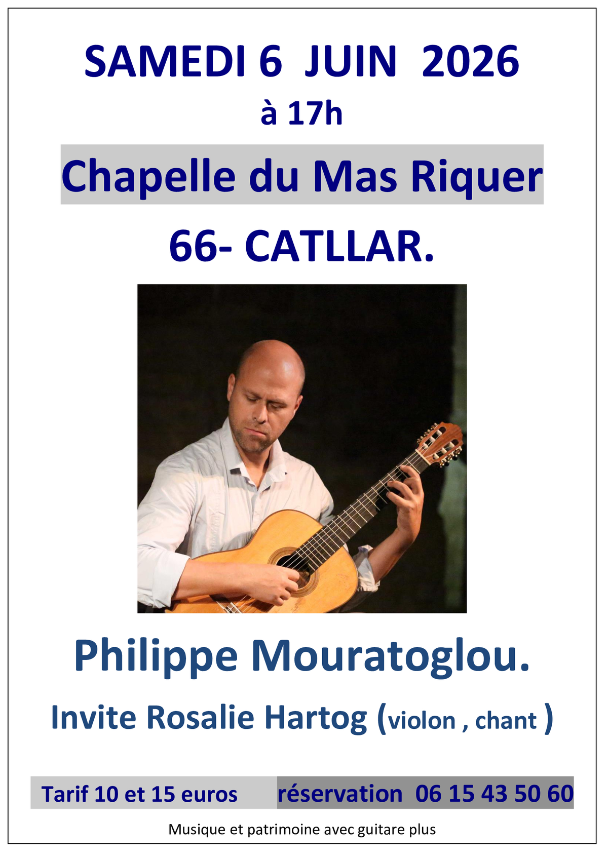 Concert De Guitare Philippe Mouratoglou