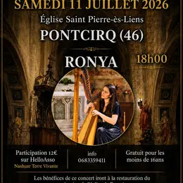 Concert de harpe à l’église Saint-Pierre-ès-Liens