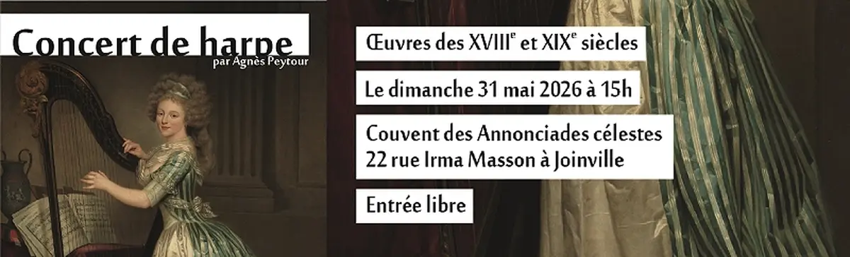 Concert de harpe - Agnès Peytour