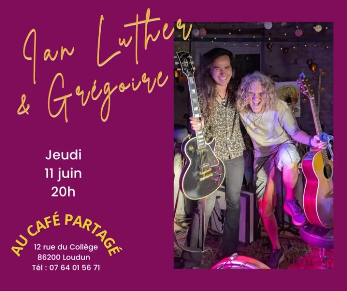 Concert de Ian Luther & Grégoire