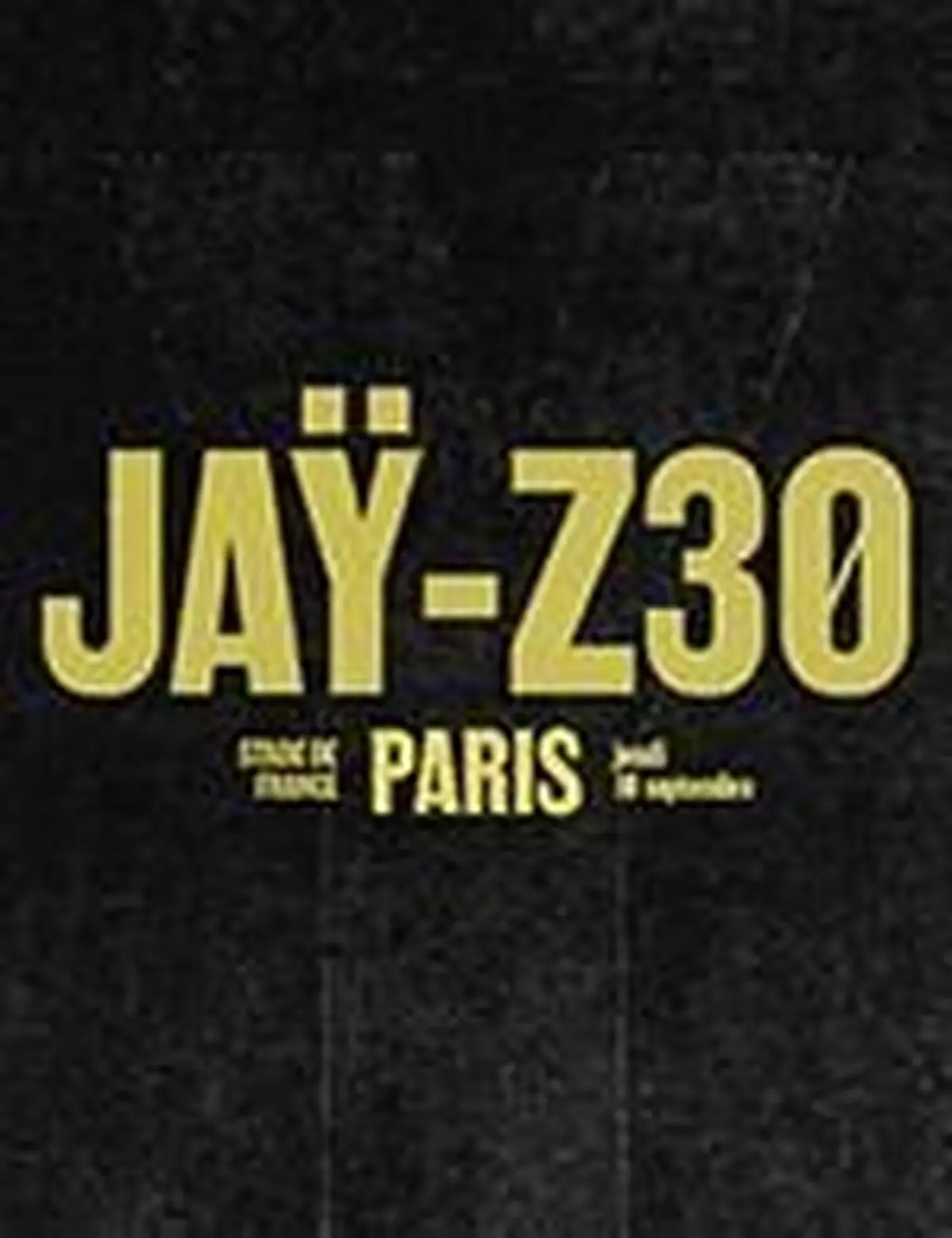Concert de Jay-Z au Stade de France pour les 30 ans de sa carrière