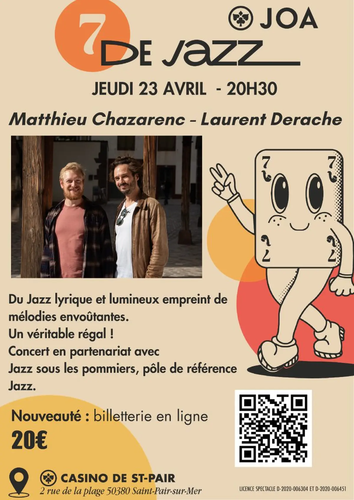 Concert de jazz Derache Chazarenc