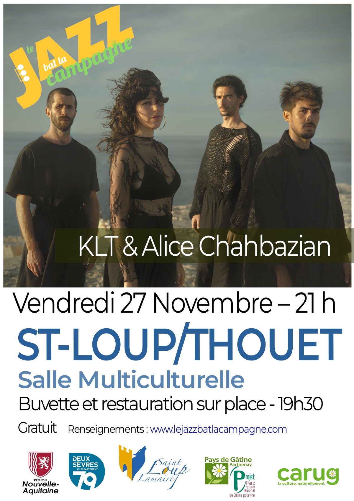 Concert de jazz : KLT et Alice Chahbazian