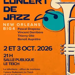 Concert de Jazz New Orléans Big 4