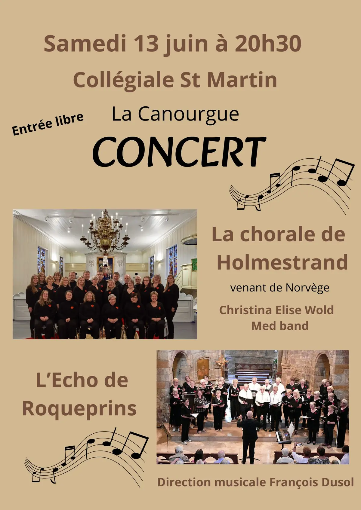 Concert De L'écho De Roqueprins Et Des élèves De L'école