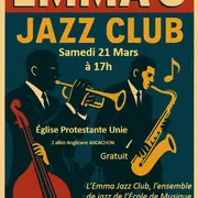 Concert de L’EMMA JAZZ : Ensemble de l’Ecole de Musique d’Arcachon