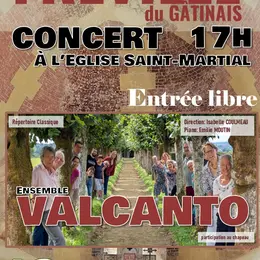 Concert de l'Ensemble Valcanto