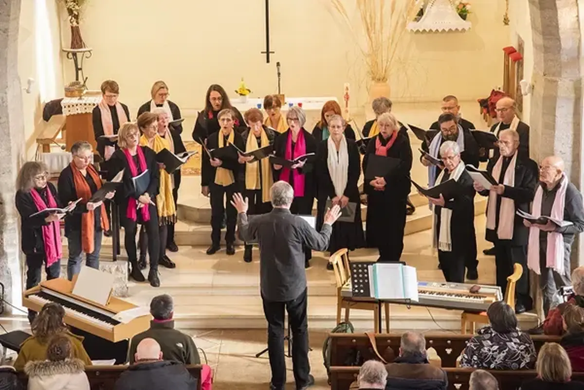 Concert de L'Ensemble Vocal des Quatre Saisons et YaQua Chanter de Centrès