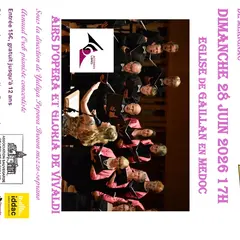 Concert de l'ensemble vocal du conservatoire de  Mérignac