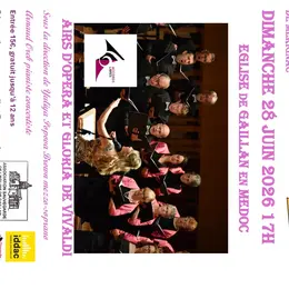 Concert de l'ensemble vocal du conservatoire de  Mérignac