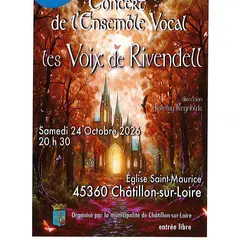 Concert de l'ensemble vocal les Voix de Rivendell