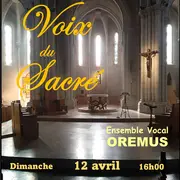 Concert de l'ensemble vocal Oremus