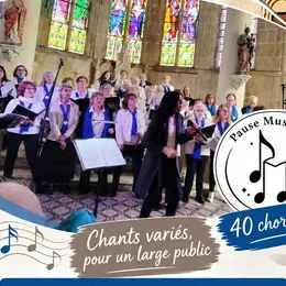Concert de l'ensemble vocal Pause Musicale