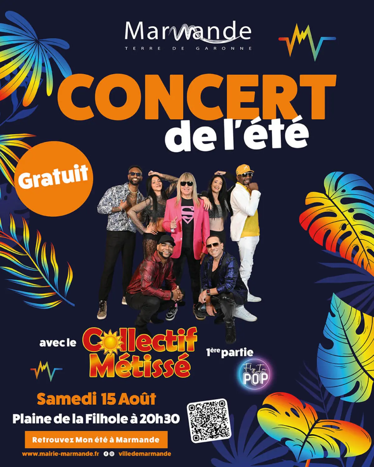 Concert de l'été - Colectif Métissé