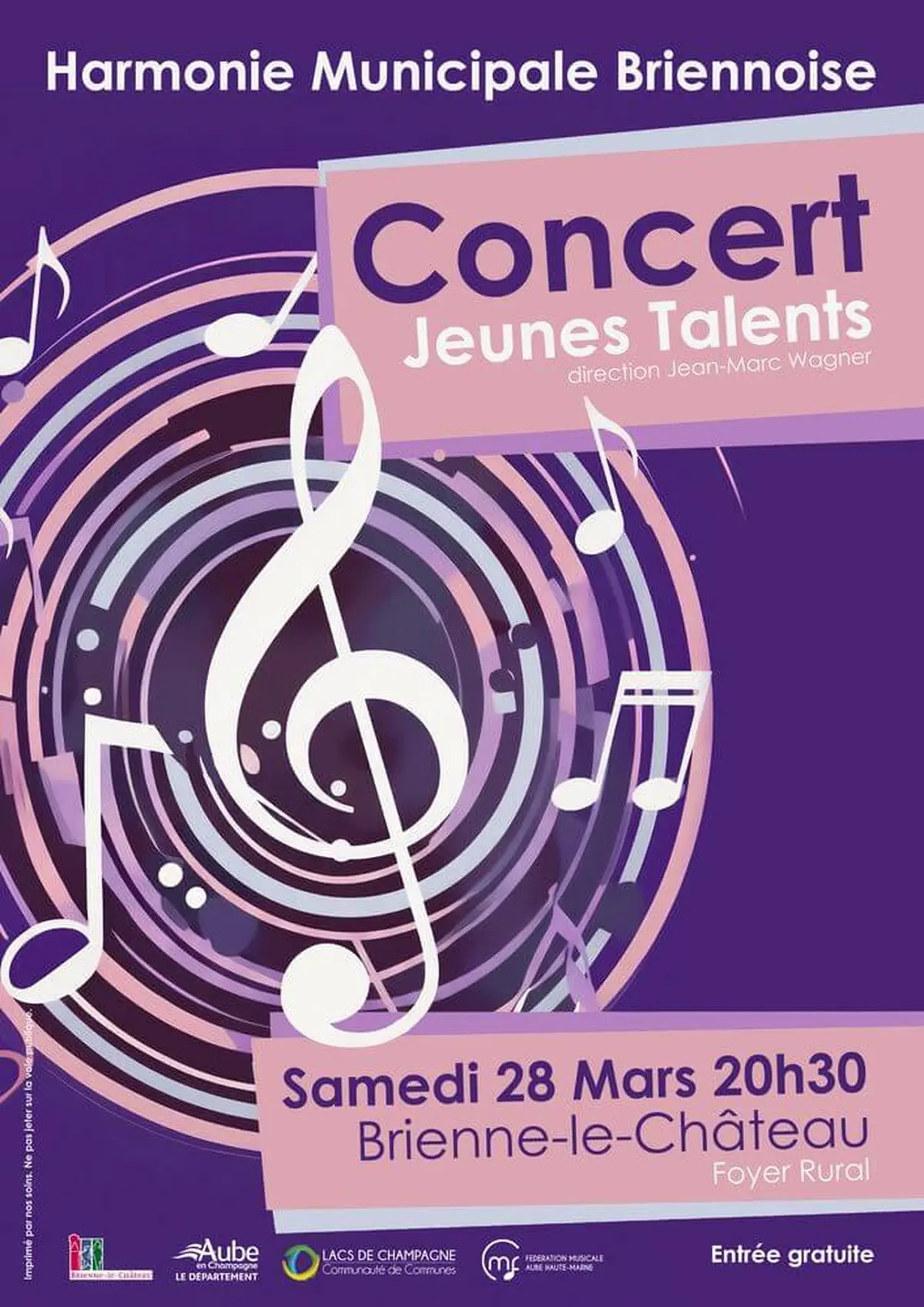 Concert de l'Harmonie Municipale de Brienne-le-Château