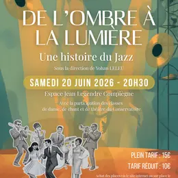 Concert | De l'ombre à la lumière, une histoire de jazz