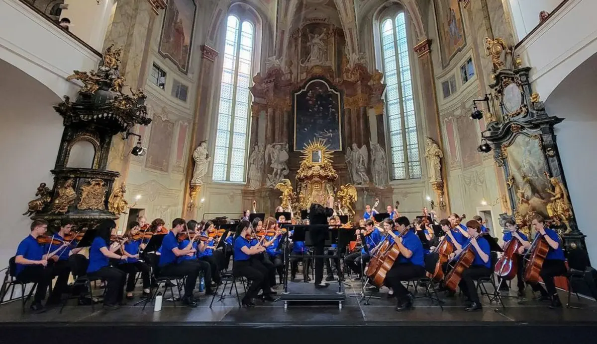 Concert de l'orchestre à cordes des Oregon Ambassadors of Music (USA)
