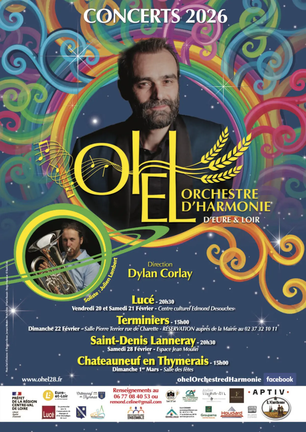 Concert de l'Orchestre d'Harmonie d'Eure-et-Loir