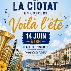 Concert de l'orchestre d'Harmonie de La Ciotat