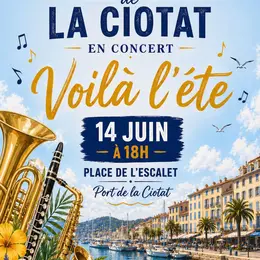 Concert de l'orchestre d'Harmonie de La Ciotat