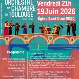 Concert de l'Orchestre de Chambre de Toulouse