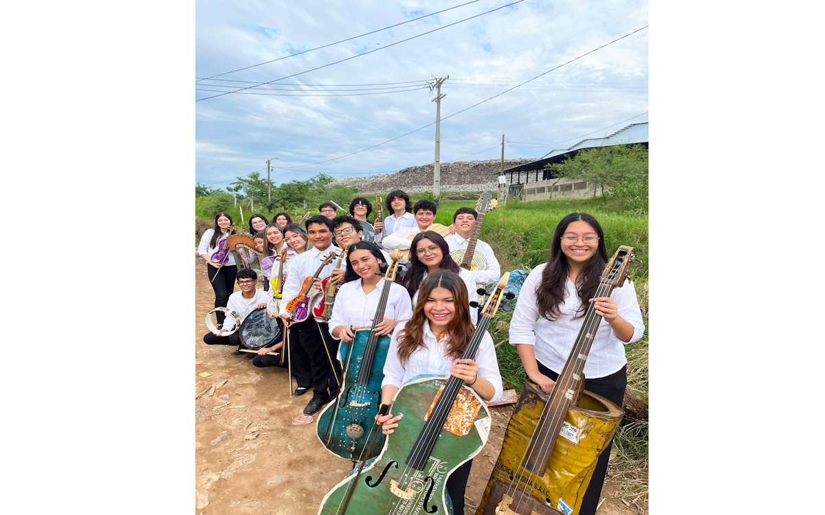 Concert de l'Orchestre des Instruments recyclés de Cateura (Paraguay)