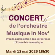 Concert de l'orchestre Musique in Nov'