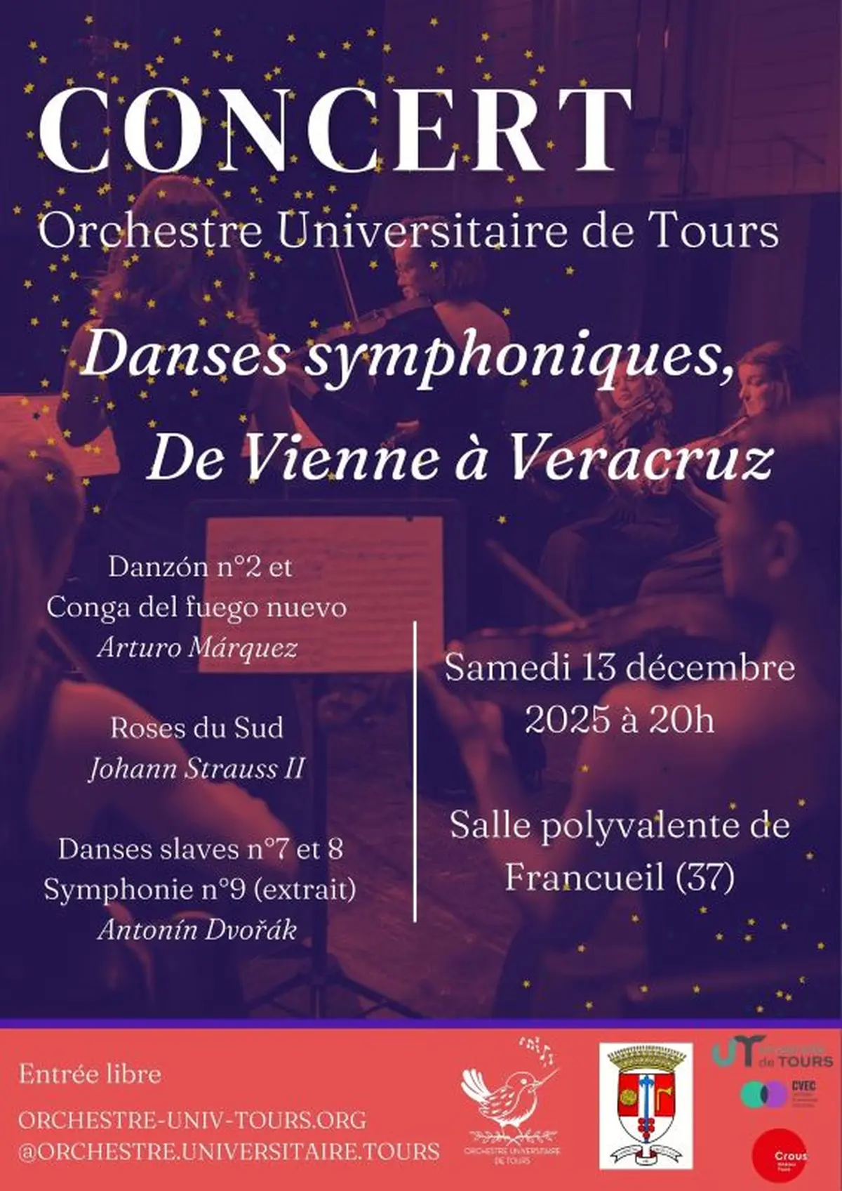 Concert de l'Orchestre Universitaire de Tours