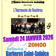 Concert de l'UMA avec l'Harmonie de Rosieres