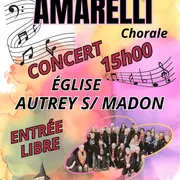 Concert de la chorale AMARELLI
