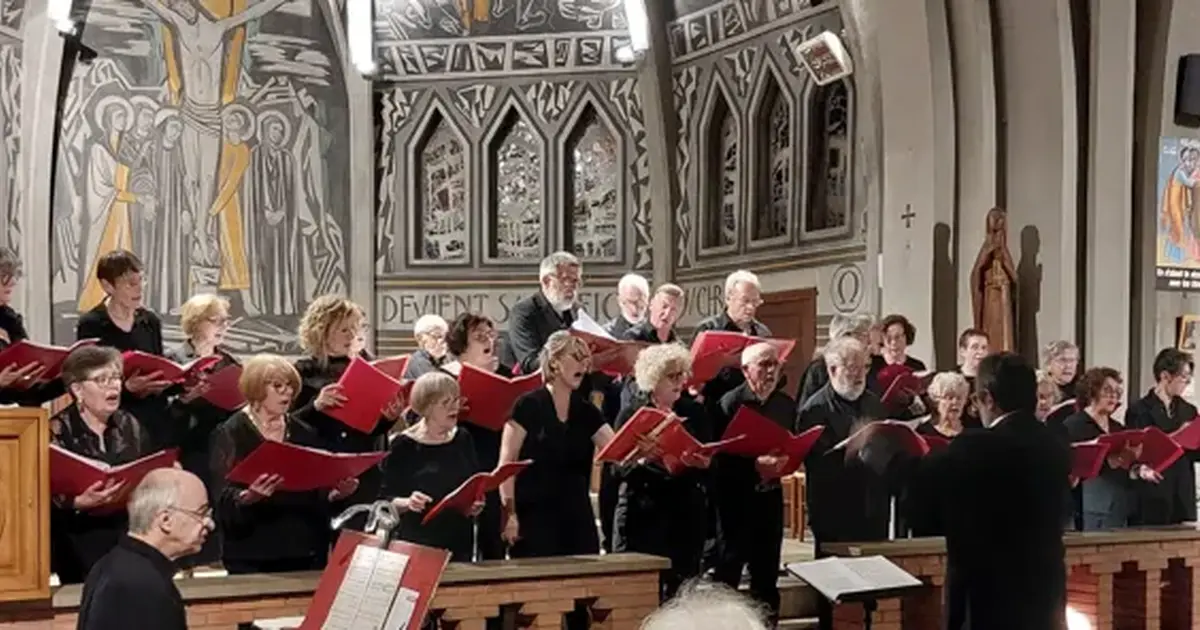 Concert de la chorale en Sol Mineur