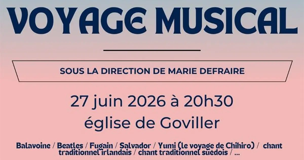 Concert de la Chorale "La Cantalud"