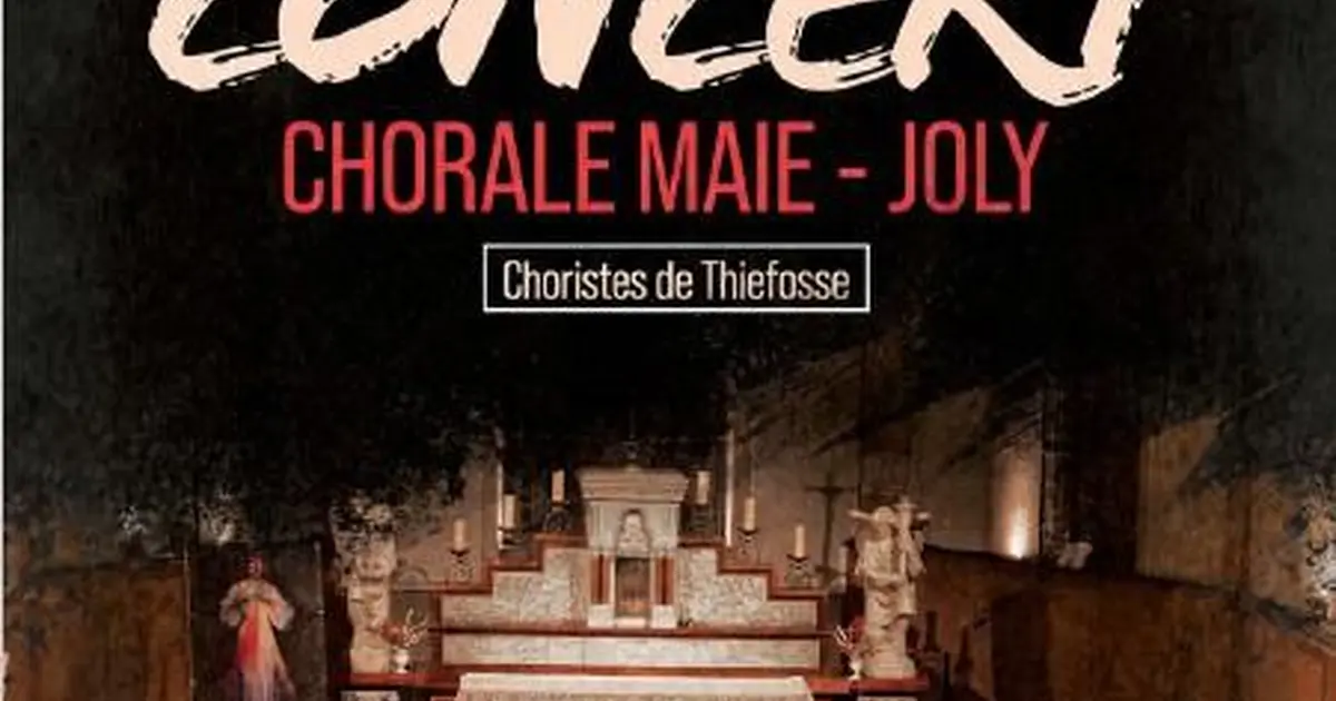 Concert de la chorale Maie-Joly