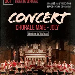 Concert de la chorale Maie-Joly